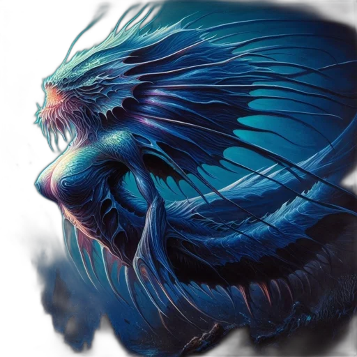 dragon, creature, animal, mask, fantasy art, concept art, photorealistic, 3d render transparent PNG cut-out