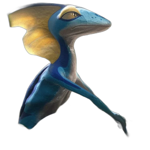 dragon, creature, animal, staff, concept art, 3d render, fantasy art, photorealistic transparent PNG cut-out