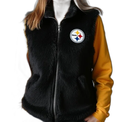 jacket, photorealistic, pittsburgh, steelers transparent PNG cut-out