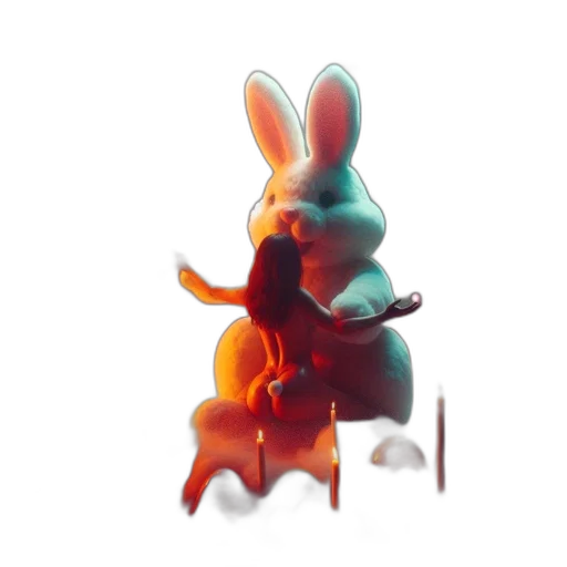 animal, furniture, creature, staff, 3d render, concept art, pixel art, fantasy art transparent PNG cut-out