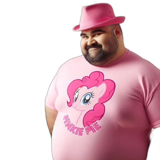 animal, hat, creature, jacket, concept art, cartoon, man, pink transparent PNG cut-out