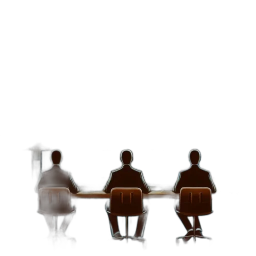 furniture, staff, jacket, 3d render, concept art, individuals, sit, computers transparent PNG cut-out