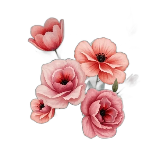 flower, jewelry, crown, staff transparent PNG cut-out