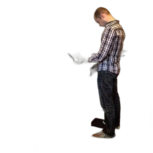 jacket, staff, shoes, weapon, 3d render, concept art, photorealistic, outer space transparent PNG cut-out
