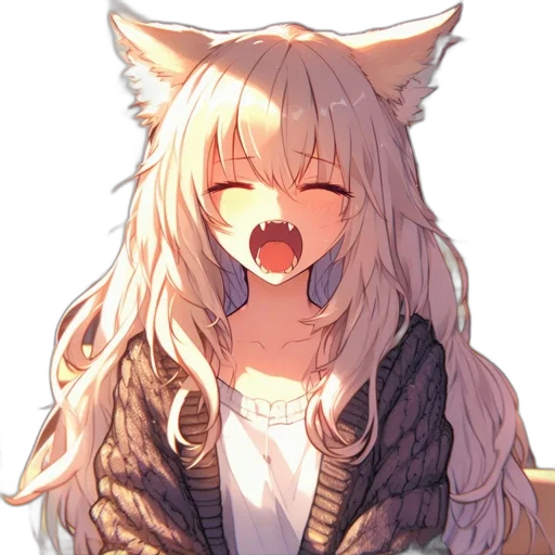 creature, animal, face, mask, anime, pixel art, fantasy art, concept art transparent PNG cut-out
