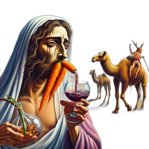 food, animal, fantasy art, concept art, photorealistic, pixel art, surreal, painting transparent PNG cut-out