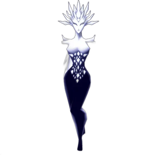 dress, crown, creature, staff, concept art, fantasy art, pixel art, watercolor transparent PNG cut-out