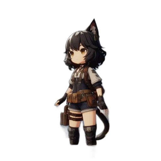 staff, animal, weapon, creature, pixel art, fantasy art, concept art, anime transparent PNG cut-out