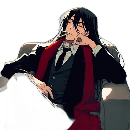 jacket, concept art, pixel art, anime, cartoon, red, dark, monochrome transparent PNG cut-out