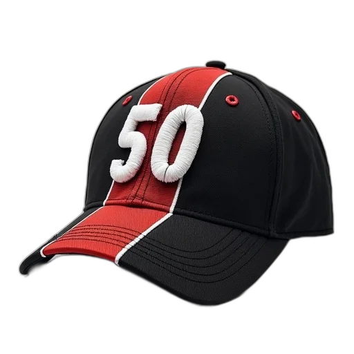 hat, 3d render, fashion, letter transparent PNG cut-out