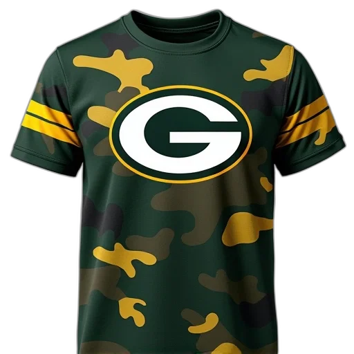 green, bay, packers, camo transparent PNG cut-out