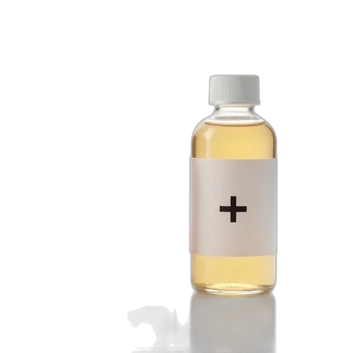 bottle, hair, 3d render, two, bottles, ketone, plus, white transparent PNG cut-out
