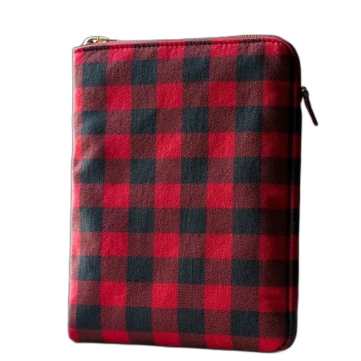 jacket, plaid, ipad, mini transparent PNG cut-out