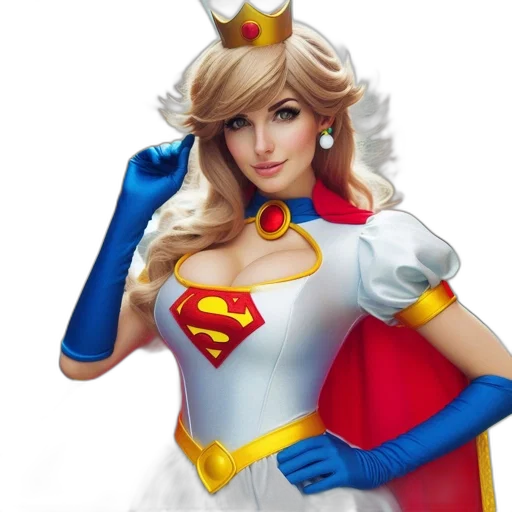 crown, dress, comic book art, concept art transparent PNG cut-out