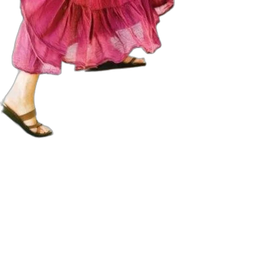dress, umbrella, shoes, staff, photorealistic, 3d render, concept art, cartoon transparent PNG cut-out