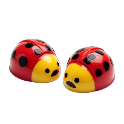 jewelry, shoes, hat, 3d render, photorealistic, two, red, yellow transparent PNG cut-out