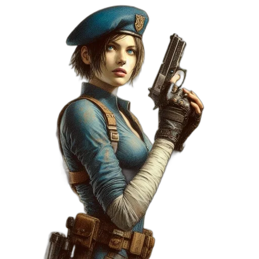 weapon, staff, concept art, fantasy art, comic book art, photorealistic, blue, female transparent PNG cut-out