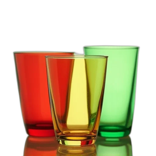 bottle, food, 3d render, colorful, neon, green, red, three transparent PNG cut-out