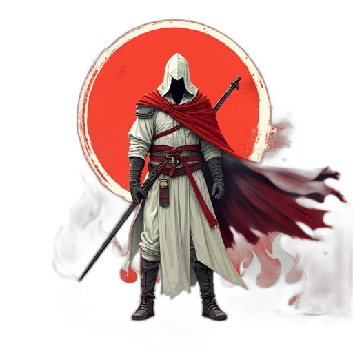sword, staff, mask, weapon, concept art, fantasy art, pixel art, comic book art transparent PNG cut-out