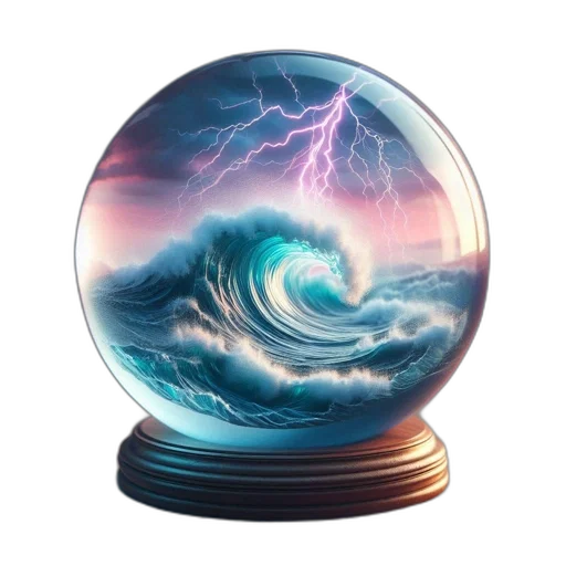 bottle, hair, vaporwave, fantasy art, photorealistic, concept art, underwater, crystal transparent PNG cut-out