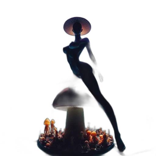 hat, staff, dress, jewelry, concept art, 3d render, fantasy art, photorealistic transparent PNG cut-out