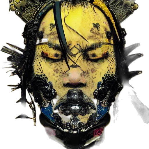 mask, face, crown, hair transparent PNG cut-out