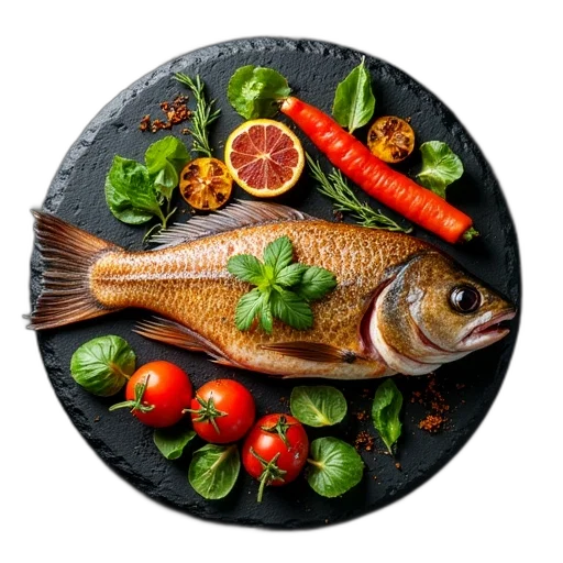food, animal, photorealistic, 3d render transparent PNG cut-out