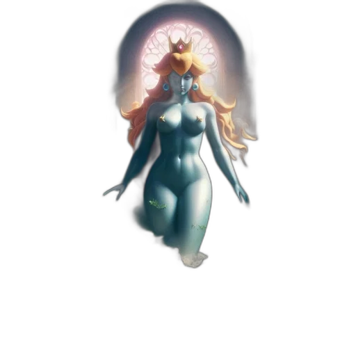 staff, dress, jewelry, creature, concept art, fantasy art, pixel art, 3d render transparent PNG cut-out