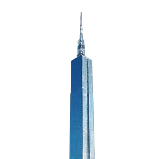 building, weapon, sword, staff, 3d render, concept art, vaporwave, photorealistic transparent PNG cut-out