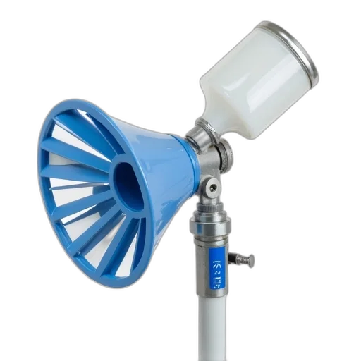 umbrella, staff, weapon, blue, white, industrial, spray, shield transparent PNG cut-out