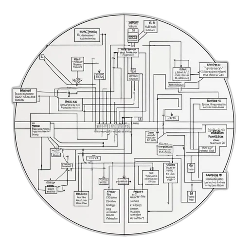 robot, jewelry, crown, cyberpunk, monochrome, pdf, diagram, pinout transparent PNG cut-out