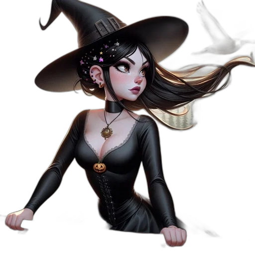 staff, dress, fantasy art, concept art, pixel art, comic book art, dark, monochrome transparent PNG cut-out