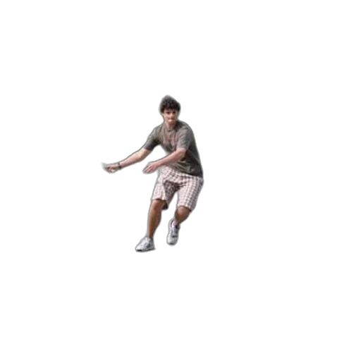shoes, creature, staff, weapon, pixel art, 3d render, concept art, man transparent PNG cut-out