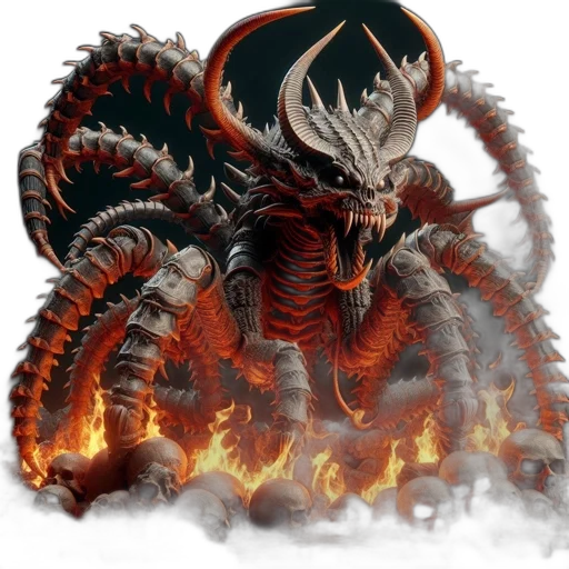 dragon, creature, animal, concept art, fantasy art, pixel art, 3d render, intimidating transparent PNG cut-out