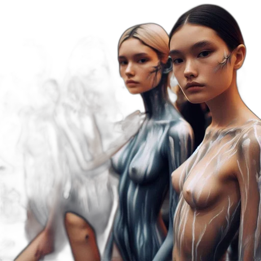 photorealistic, concept art, 3d render, fantasy art, earth tones, monochrome, golden, dark transparent PNG cut-out