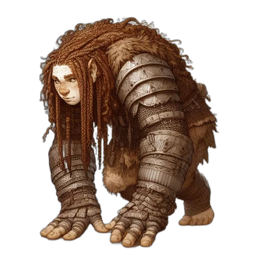creature, hair, dragon, animal, fantasy art, concept art, 3d render, pixel art transparent PNG cut-out