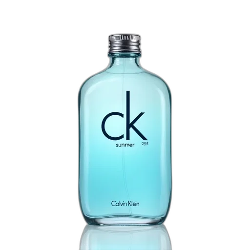 bottle, crown, clear, glass, blue, tinted, liquid, inside transparent PNG cut-out