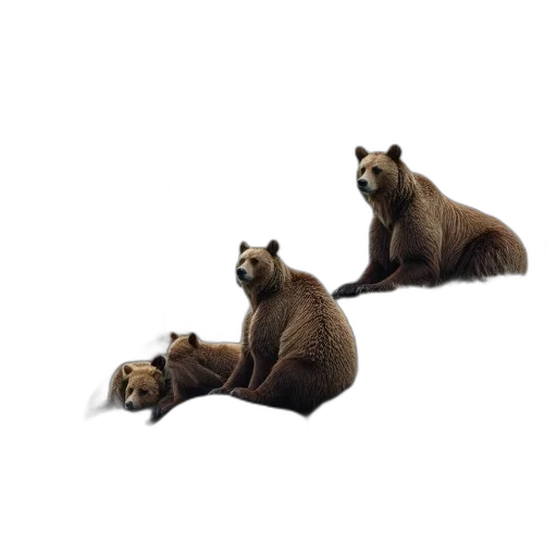 animal, creature, furniture, concept art, photorealistic, 3d render, pixel art, earth tones transparent PNG cut-out