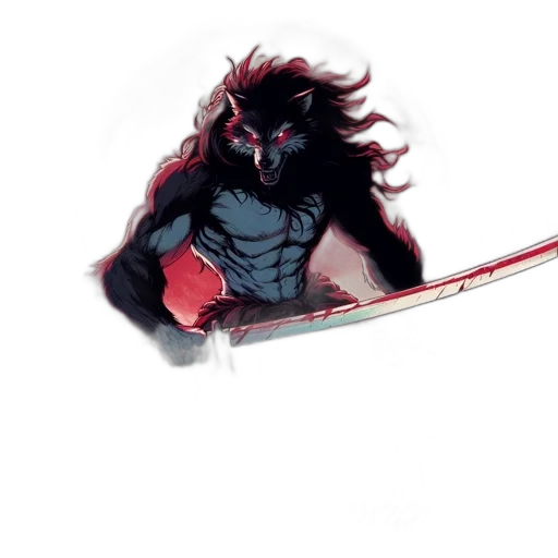 sword, weapon, staff, concept art, fantasy art, comic book art, pixel art, red transparent PNG cut-out