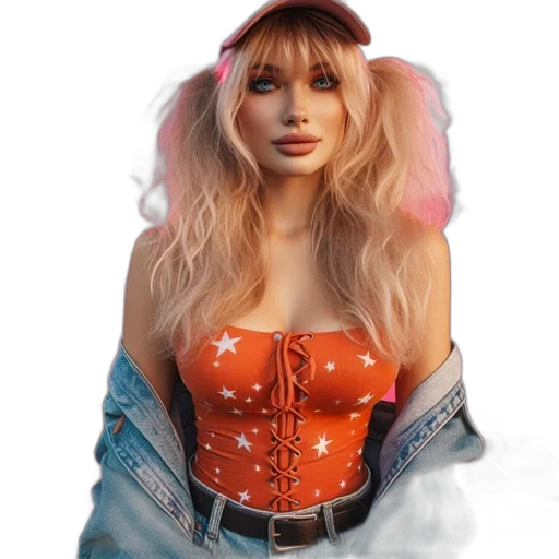 jacket, dress, face, hair, photorealistic, fantasy art, concept art, anime transparent PNG cut-out
