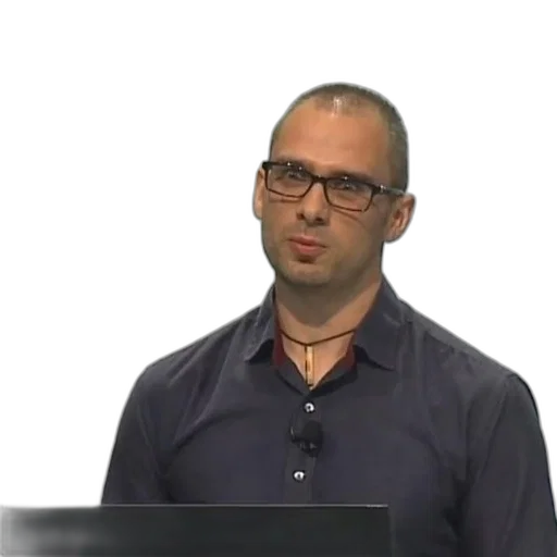 staff, face, man, glasses, dark, shirt, stands, stage transparent PNG cut-out