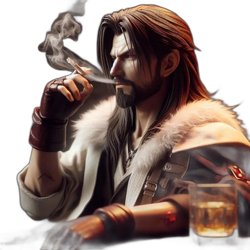jacket, fantasy art, concept art, photorealistic, pixel art, intensely, detailed, rendering transparent PNG cut-out