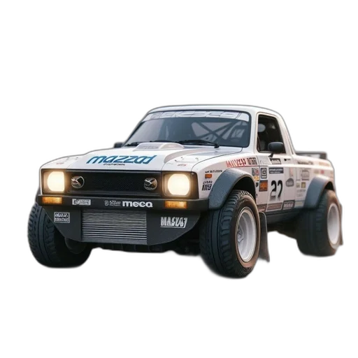 car, weapon, 3d render, concept art, photorealistic, pixel art, white, off-road transparent PNG cut-out