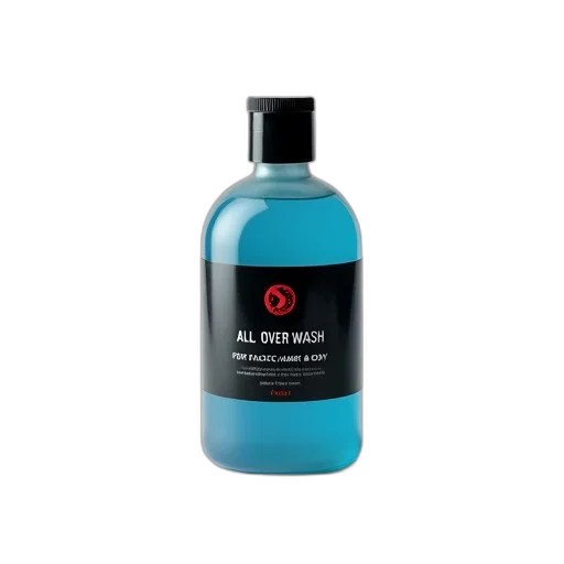 bottle, blue, liquid, black, cap, label, white, text transparent PNG cut-out