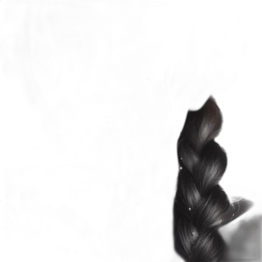 hair, crown, creature, weapon, photorealistic, pencil sketch, concept art, 3d render transparent PNG cut-out