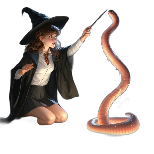 staff, creature, hat, dragon, concept art, fantasy art, 3d render, pixel art transparent PNG cut-out