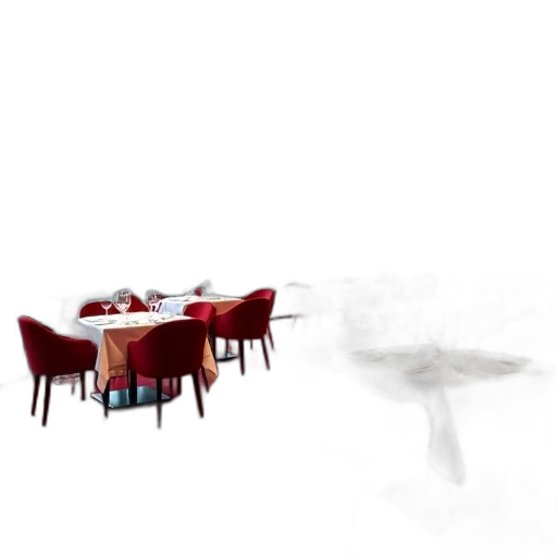furniture, food, umbrella, staff, 3d render, concept art, photorealistic, snow transparent PNG cut-out