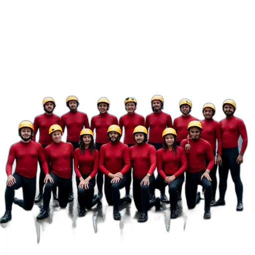 staff, crown, robot, 3d render, concept art, pixel art, group, people transparent PNG cut-out
