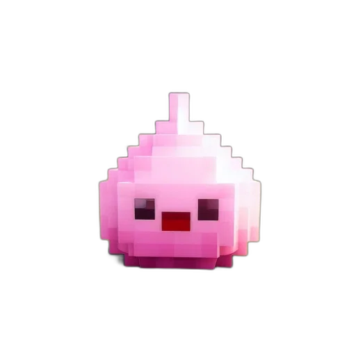 creature, animal, bottle, weapon, pixel art, 3d render, vaporwave, concept art transparent PNG cut-out