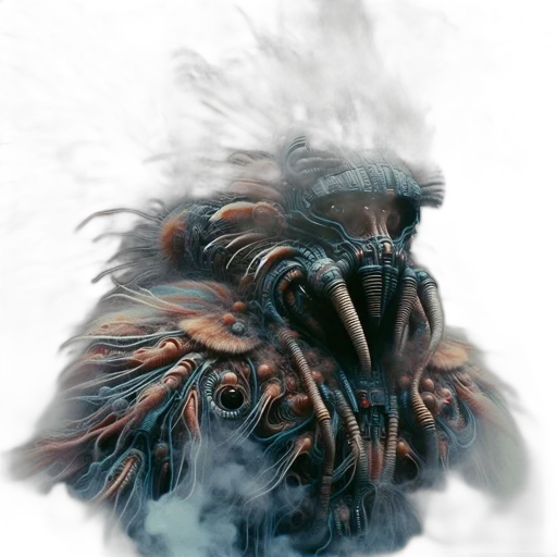 creature, mask, dragon, animal, concept art, fantasy art, photorealistic, 3d render transparent PNG cut-out